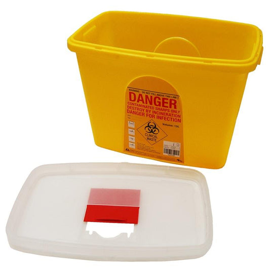 Livingstone Needles Sharps Waste Collector 15L
