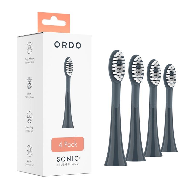 Load image into Gallery viewer, ORDO Sonic Brush Head Charcoal Grey | Stone 8 Pack Bundle
