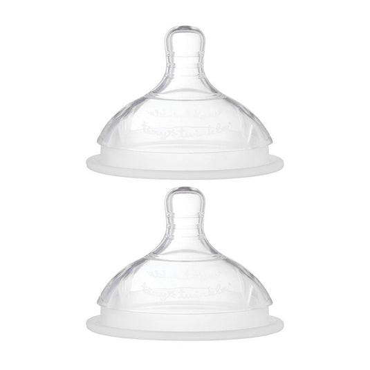 Tiny Twinkle - Silicone Baby Bottle Nipple 2Pack Slow Flow