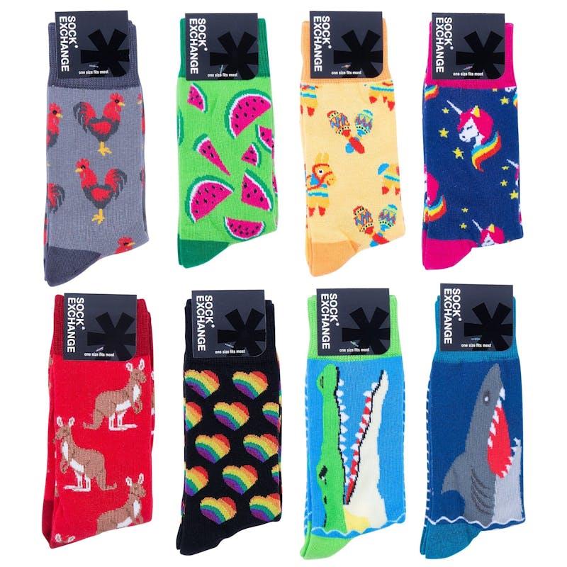 Load image into Gallery viewer, Sock Exchange Wholesale 240 Novelty Socks Bundle
