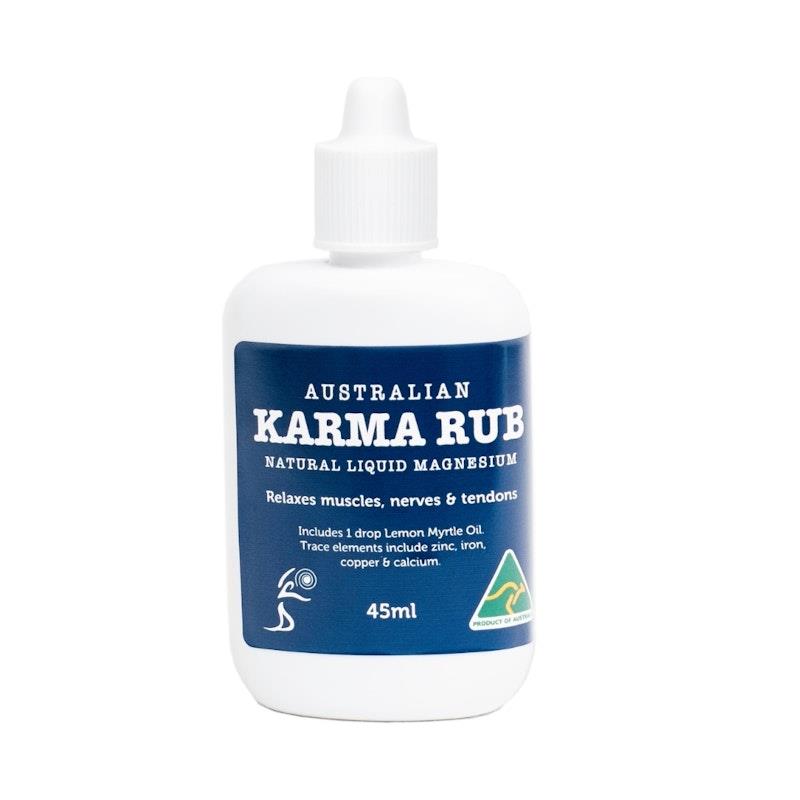 Load image into Gallery viewer, Karma Rub Natural Liquid Magnesium 45ml 5 Pack
