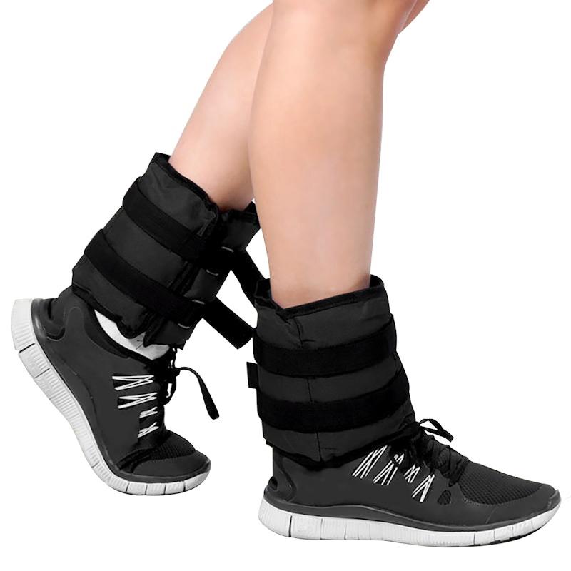 Load image into Gallery viewer, Powertrain Adjustable Ankle Weights Gym Equipment Wrist Fitness Yoga 2x2Kg

