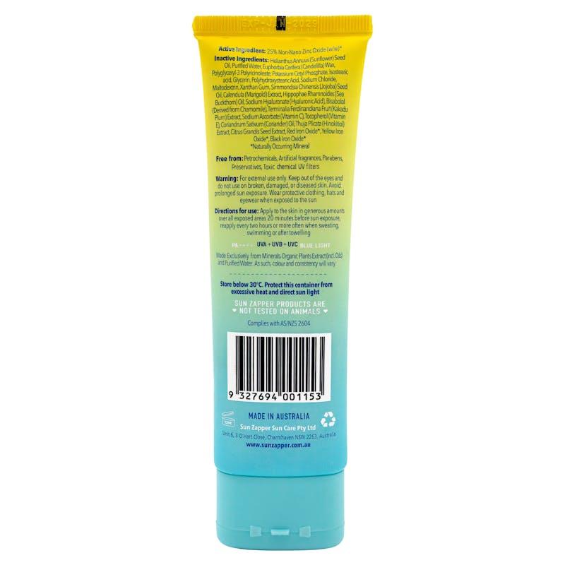 Load image into Gallery viewer, SUN ZAPPER Pure Zinc Sunscreen Cream SPF 50 100g
