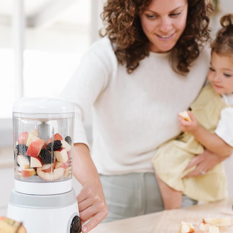 Load image into Gallery viewer, Cherub Baby Automatic Baby Food Maker Bundle - Dusty Rose &amp; Sand Pack
