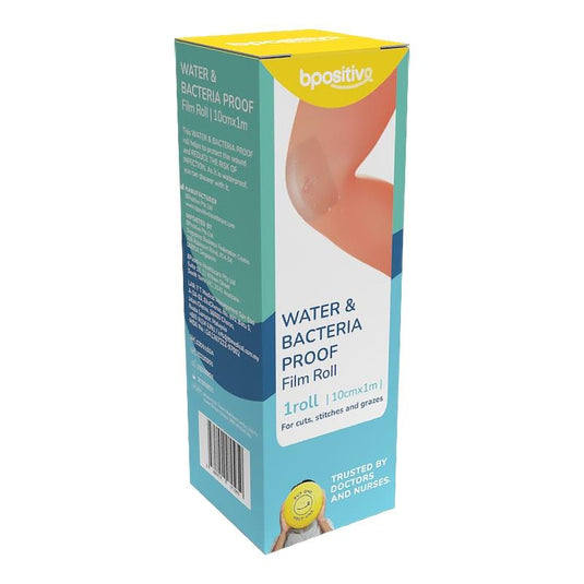 bpositive Water & Bacteria Proof Film Roll 10cmx1m 1Pack
