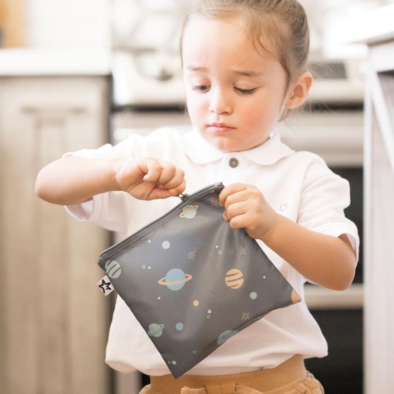 Load image into Gallery viewer, Tiny Twinkle Snack Bag 5 Pack Space
