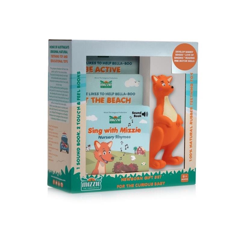 Load image into Gallery viewer, Mizzie The Kangaroo Newborn Gift Set for the Curious Baby 1Pack
