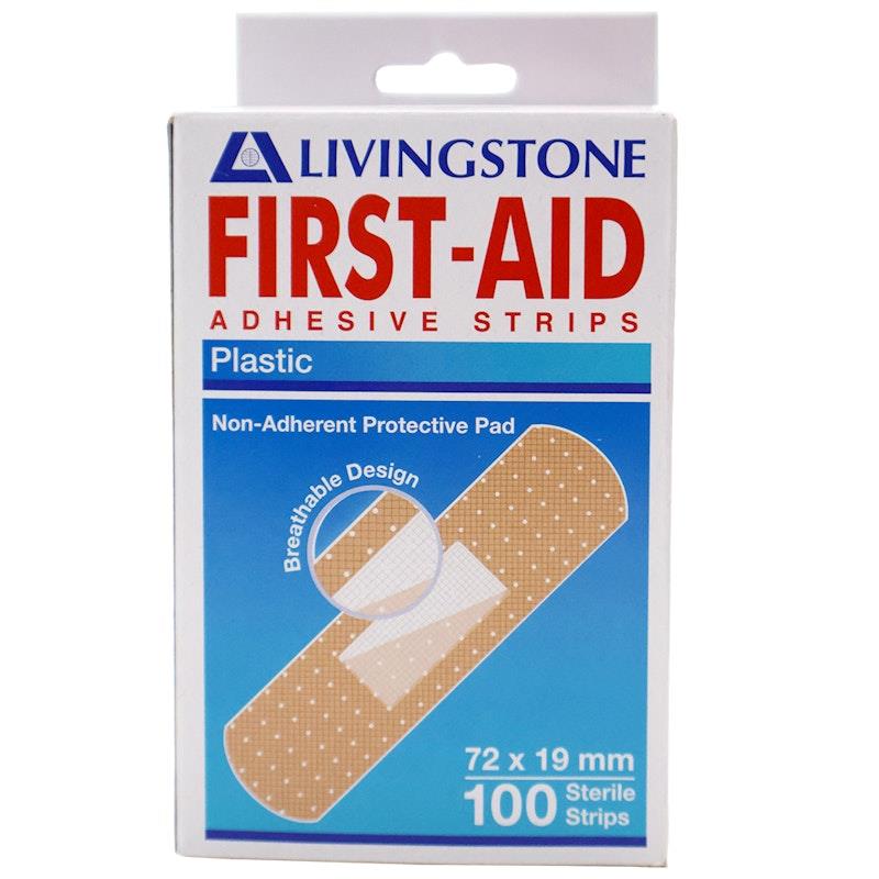 Load image into Gallery viewer, Livingstone Superior Adhesive Plastic Strips 100 Pieces
