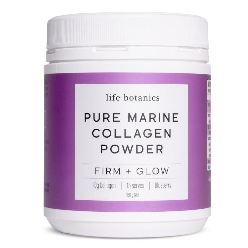 Load image into Gallery viewer, Life Botanics Pure Marine Collagen Powder Blueberry 160g x3 Pack
