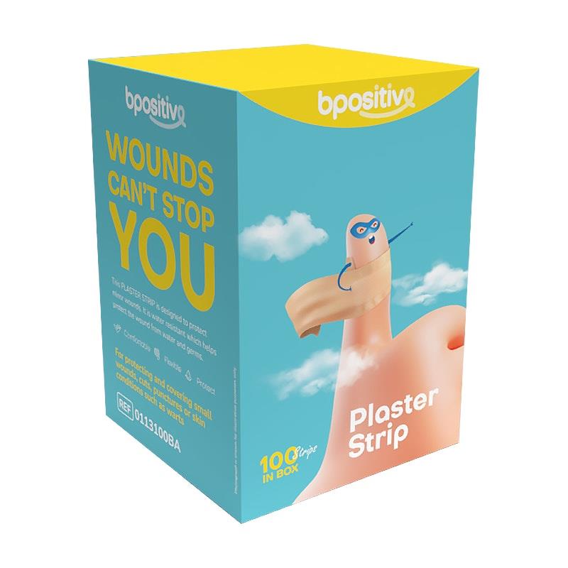 Load image into Gallery viewer, bpositive Plaster Strips (BX100) 2Pack
