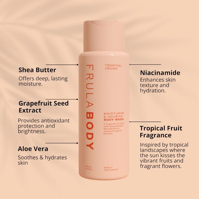 Load image into Gallery viewer, Frula Tropical Crush Body Wash 400ml
