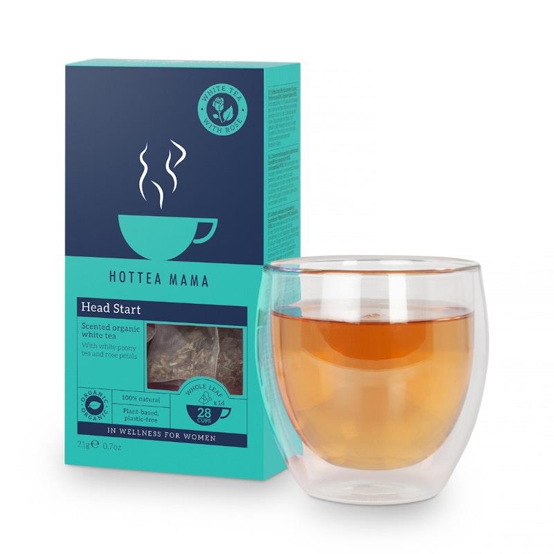 Load image into Gallery viewer, HOTTEA MAMA Head Start - Organic Herbal Blend Supporting Brain Fog - contains L-Theanine 1Pack
