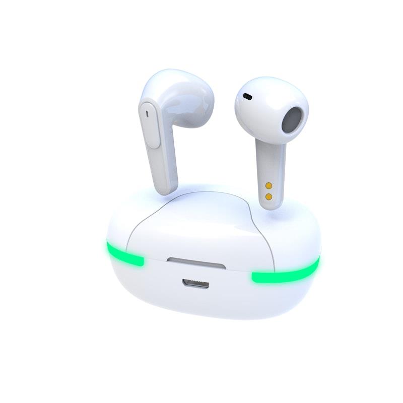 Load image into Gallery viewer, Laser TWS Earbuds with LED Display White
