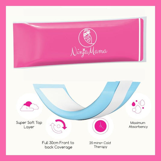 Ninja Mama Instant Perineal Cooling Padsicles Twin Pack