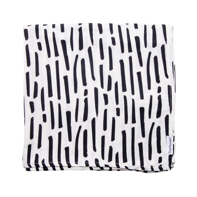Load image into Gallery viewer, Tiny Twinkle Kaffle® Swaddle Blanket Ink Strokes
