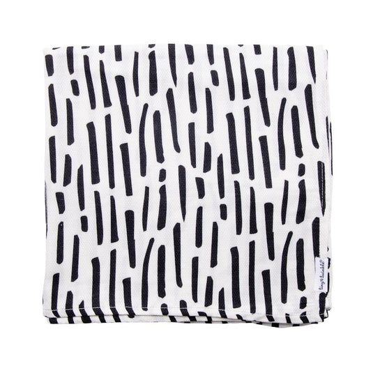 Tiny Twinkle Kaffle® Swaddle Blanket Ink Strokes