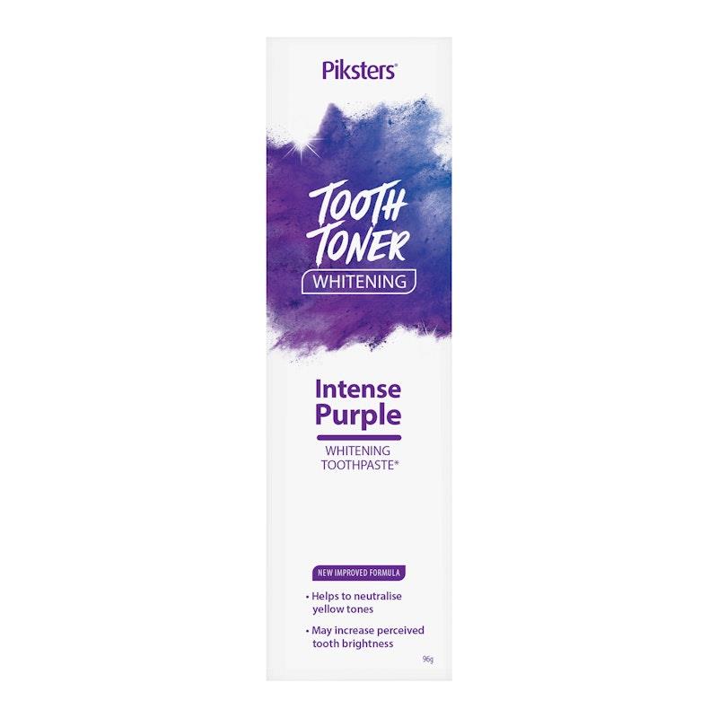Load image into Gallery viewer, Piksters Tooth Toner Whitening Toothpaste Intense Purple 96g
