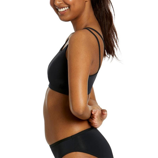 Love Luna Teen Period Bikini Top Black 8-10