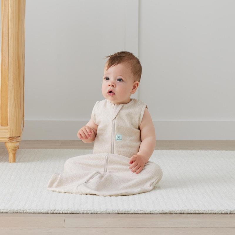 Load image into Gallery viewer, ergoPouch Jersey Sleeping Bag 1.0 TOG Oatmeal Marle 8-24Months
