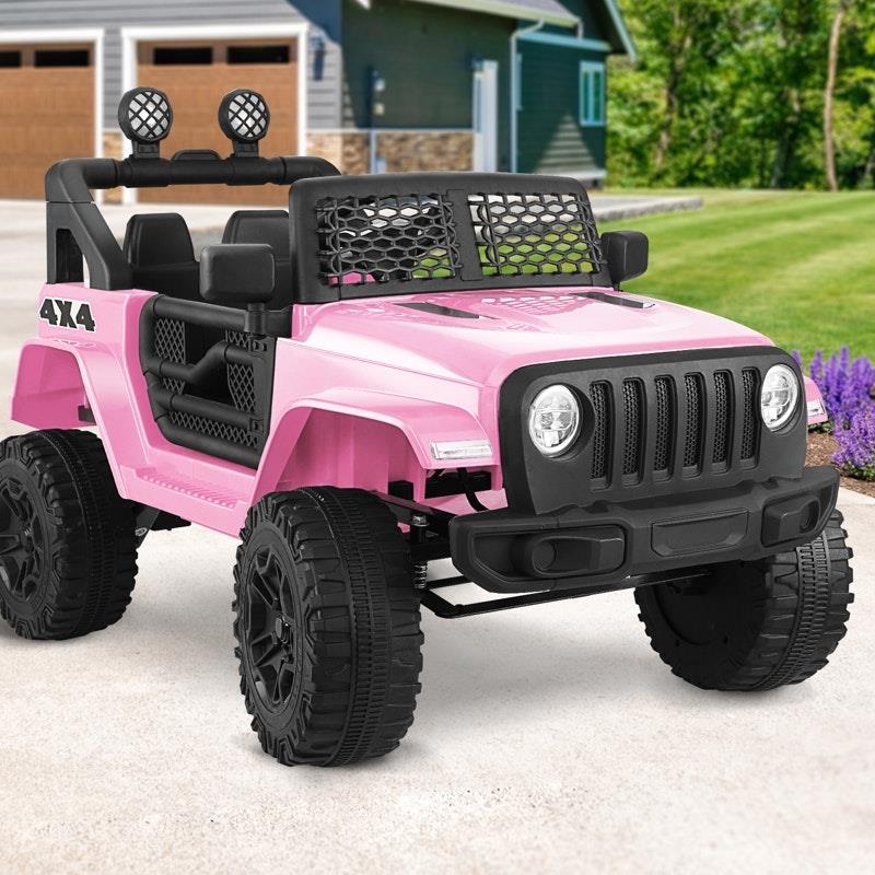 Load image into Gallery viewer, Mazam Kids Ride On Car Jeep Electric Vehicle Pink
