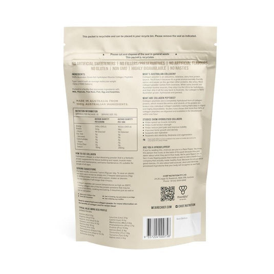 Chief Collagen Protein Powder (30 serves) Unflavoured