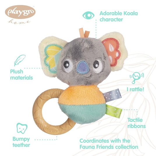 Playgro Fauna Friends Ring Rattle Koala