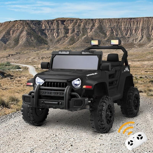 Mazam Kids Ride On Car Jeep 12V Electric Remote Control Toddler Toy Black