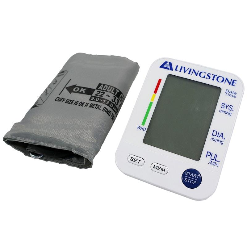 Load image into Gallery viewer, Livingstone Digital Blood Pressure Monitor with Talking Feature 1set
