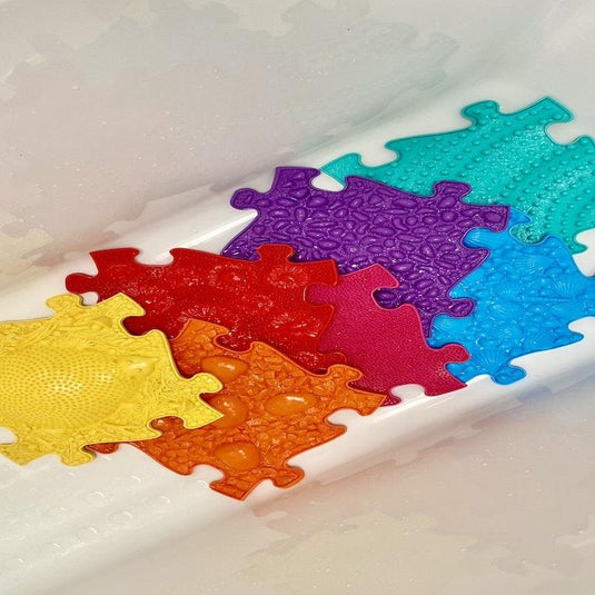 Muffik Rainbow Sensory Play Mat Set
