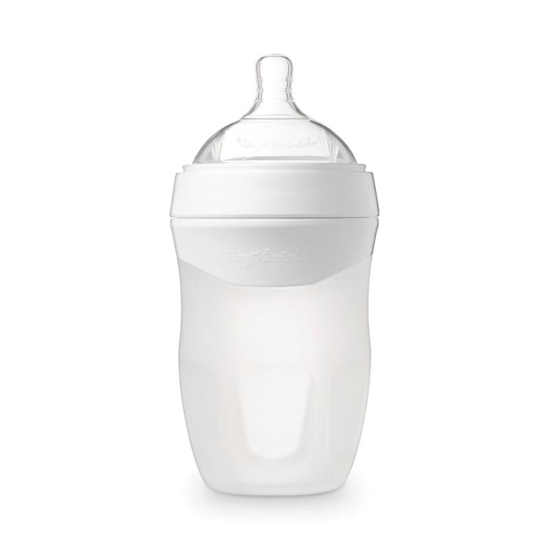 Load image into Gallery viewer, Tiny Twinkle - Silicone Baby Bottle - White 180ml
