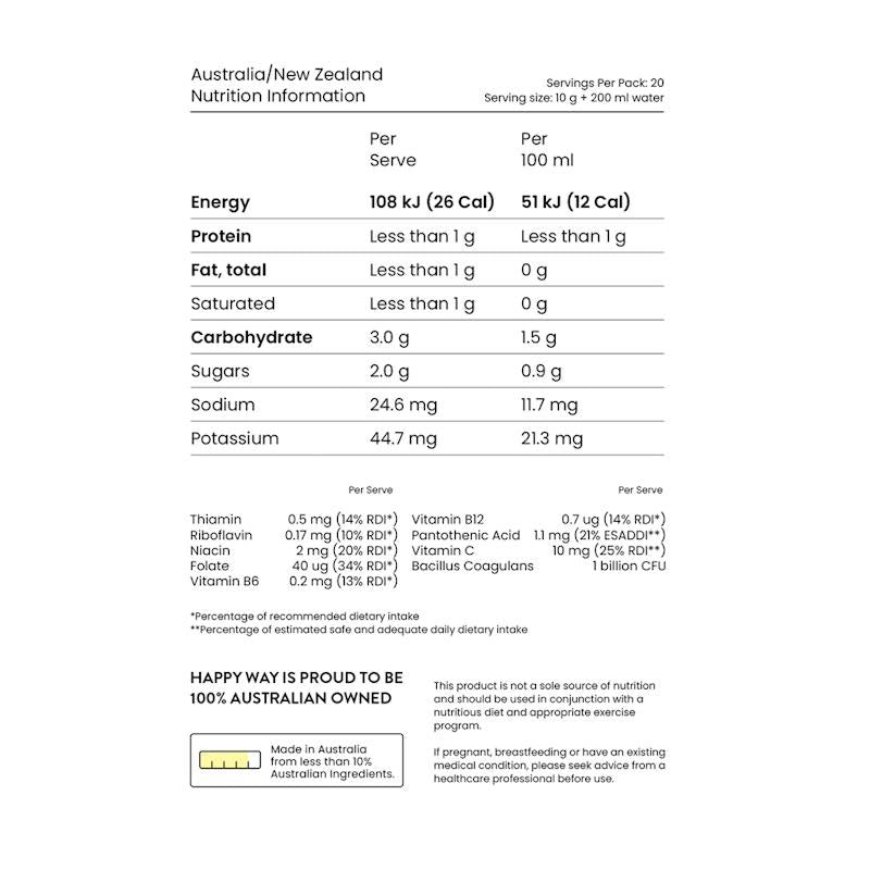 Load image into Gallery viewer, Happy Way Super Greens Powder 200g
