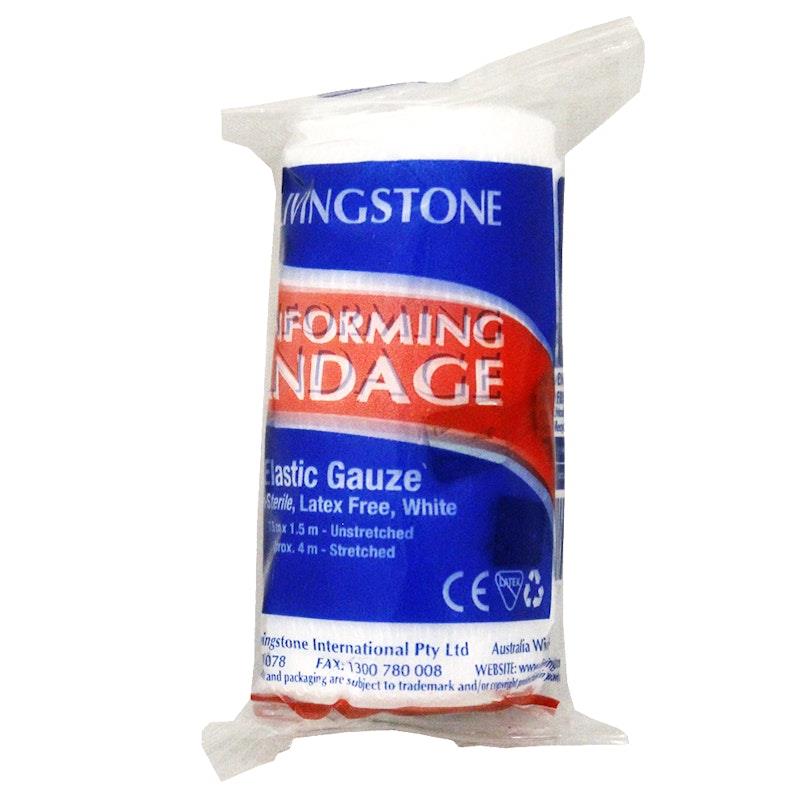 Load image into Gallery viewer, Livingstone Conforming Bandage with Clips 75mm x 4m 12 Pieces/Pack
