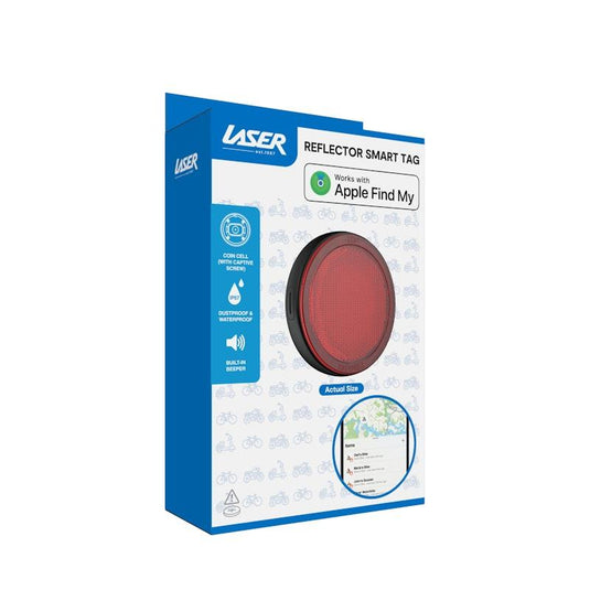 Laser Round Red Reflector Smart Tag 1 Piece