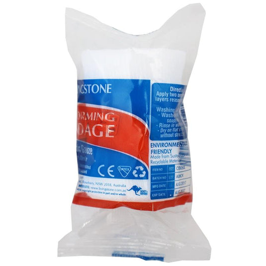 Livingstone Conforming Bandage with Clips 50mm x 4m 12 Pieces/Pack