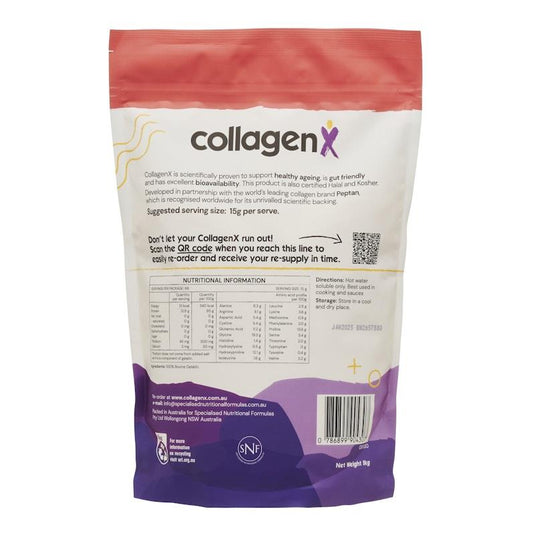CollagenX Pure Bovine Gelatin Powder 1Kg
