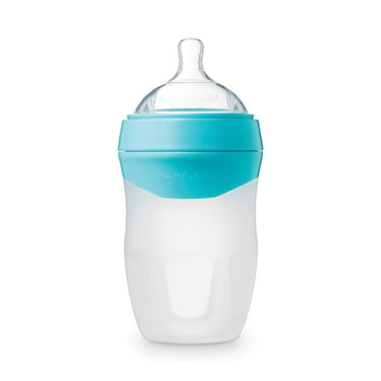 Tiny Twinkle - Silicone Baby Bottle - Mint 240ml