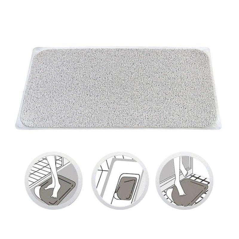 Load image into Gallery viewer, Living Today Non Slip Loofah Shower Mat 1pc
