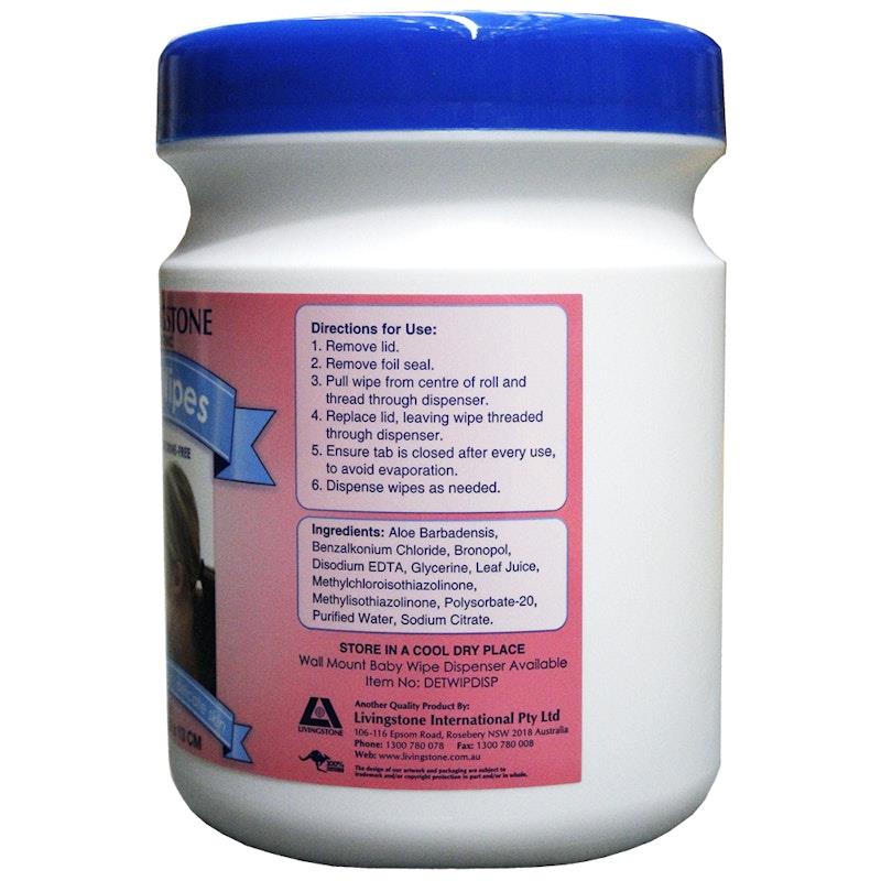 Load image into Gallery viewer, Livingstone Baby Wipes Mild Scent 20 x 13 cm 320 Pieces/Tub

