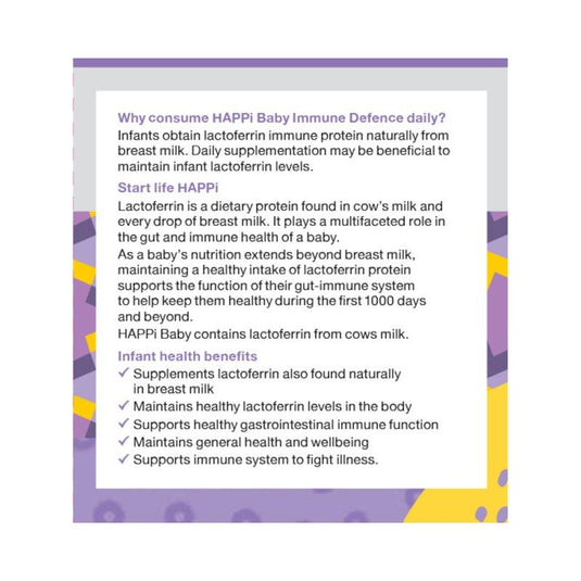 Happi Baby Lactoferrin Powder 28 Sachets