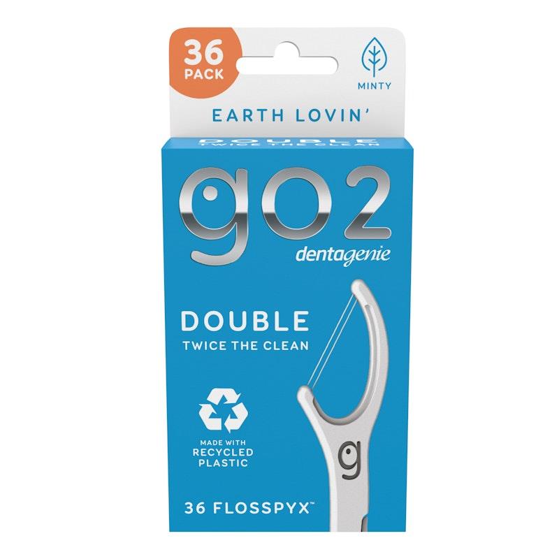 Load image into Gallery viewer, Dentagenie Double Flosspyx 36pk x 3 Multipack
