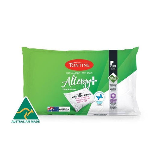 Tontine Allergy Plus Firm Pillow High Profile 1pc