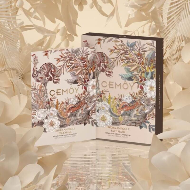 Load image into Gallery viewer, CEMOY Hydra Ampoule Face Mask 5 Sheets
