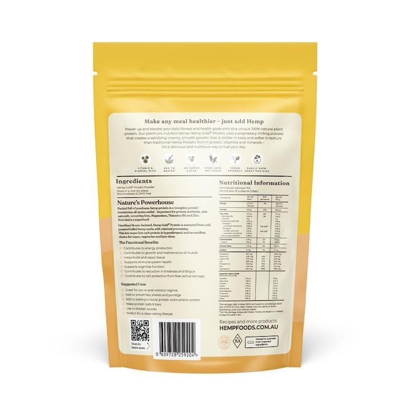 Load image into Gallery viewer, Hemp Foods Australia Organic Hemp Gold Protein Powder 450g Twin Pack
