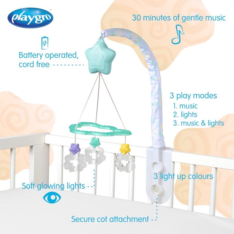Load image into Gallery viewer, Playgro Dreamtime Soothing Light Up Mobile
