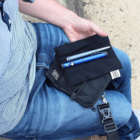 Glucology Insulin Cooler Bags 5 Pen Black