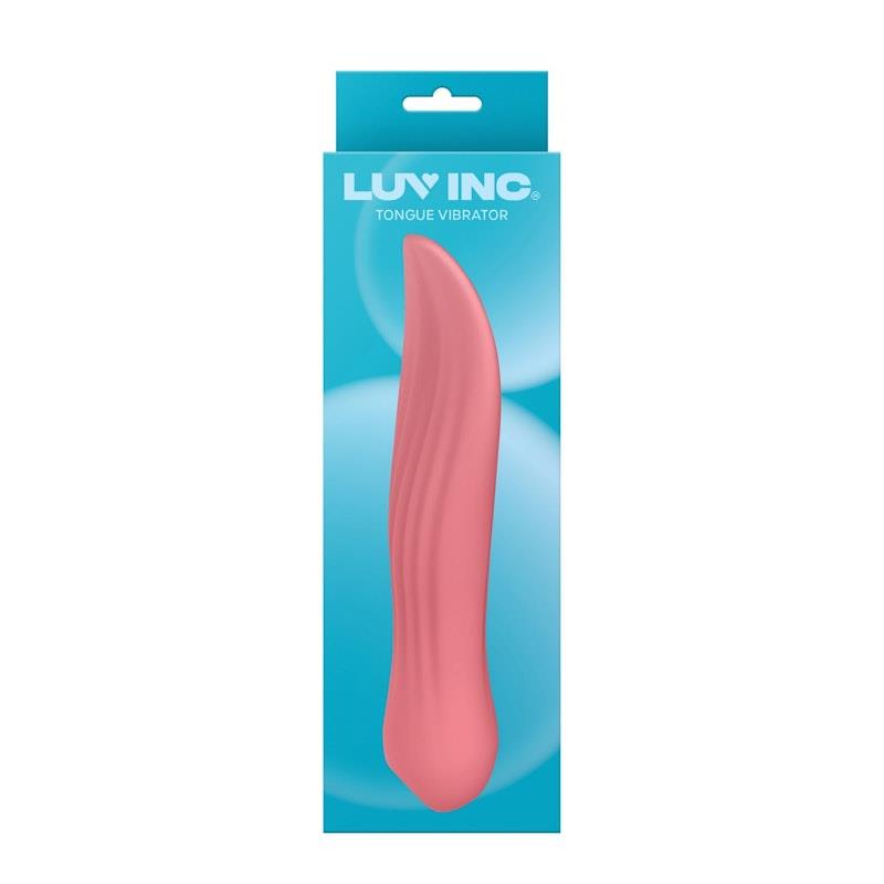 Load image into Gallery viewer, Luv Inc Tongue Vibrator Coral 1pc
