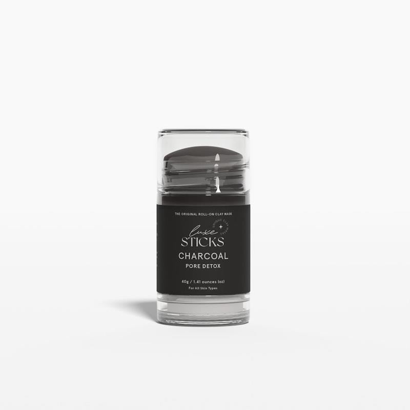 Load image into Gallery viewer, LuxeSticks Charcoal Clay Stick 40g
