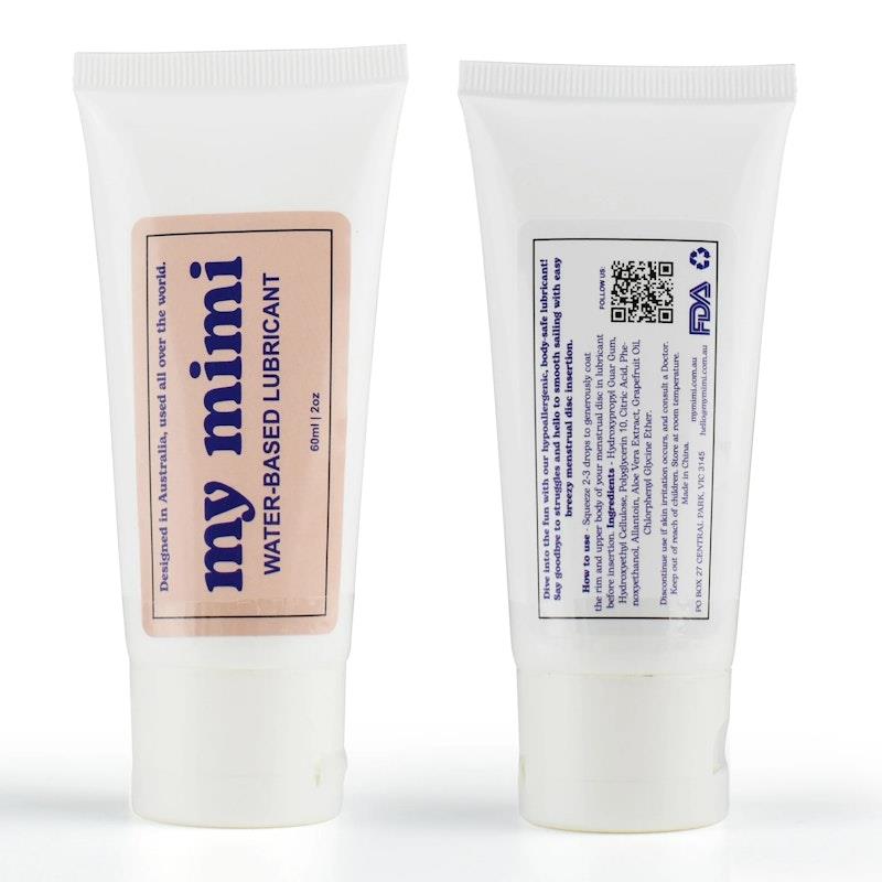 Load image into Gallery viewer, my mimi Menstrual Disc Water-Based Personal Lubricant Each
