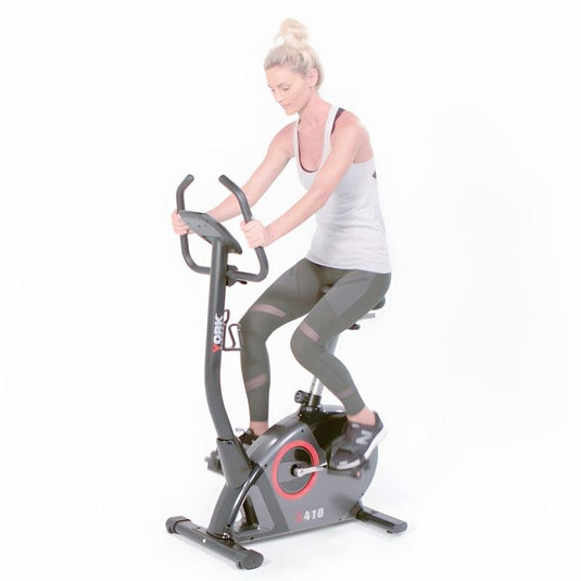 York C410 Upright Exercise Bike One Size