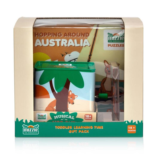 Mizzie The Kangaroo Toddler Learning Time Gift Set